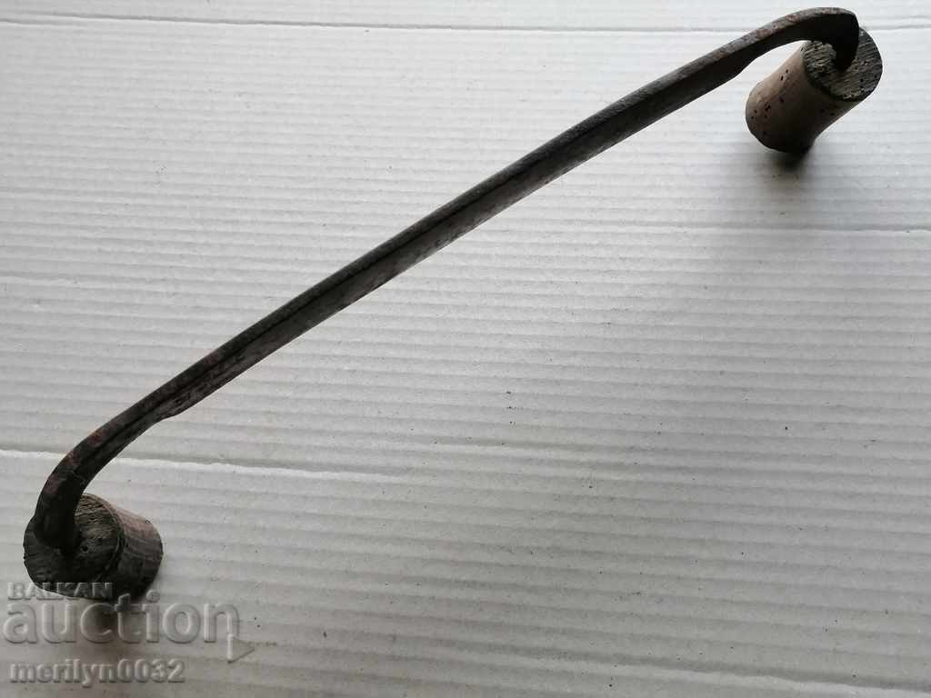 Old forged ruff tool wrought iron wooden planer - 6 Old forged ruff tool wrought iron wooden planer - 6