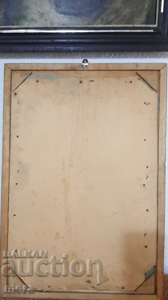 Аукцион Стара картина-Зимен пейзаж Аукцион Стара картина-Зимен пейзаж