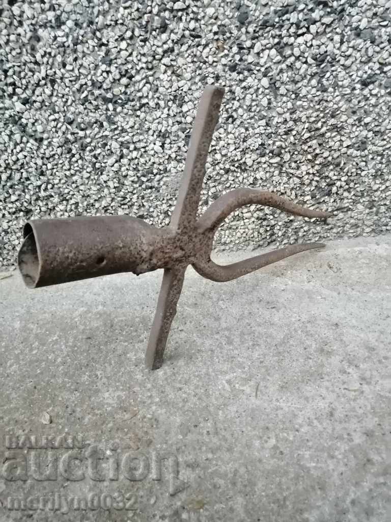 Auction Old twin forged, villa, wrought iron Auction Old twin forged, villa, wrought iron