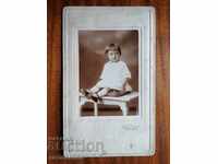 Снимка картон фотография Ив. Карастоянов