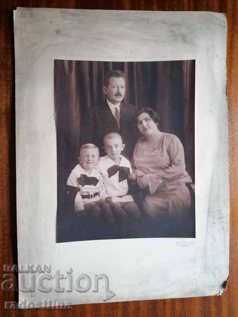 Fotografie din carton foto Photo Light Varna 1929