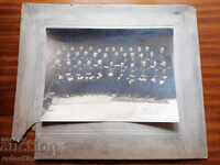 Φωτογραφία από χαρτόνι, φωτογραφία Ιβ. Μιχαήλοφ, αυτόγραφο