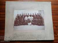 Снимка картон фотография Девическа гимназия