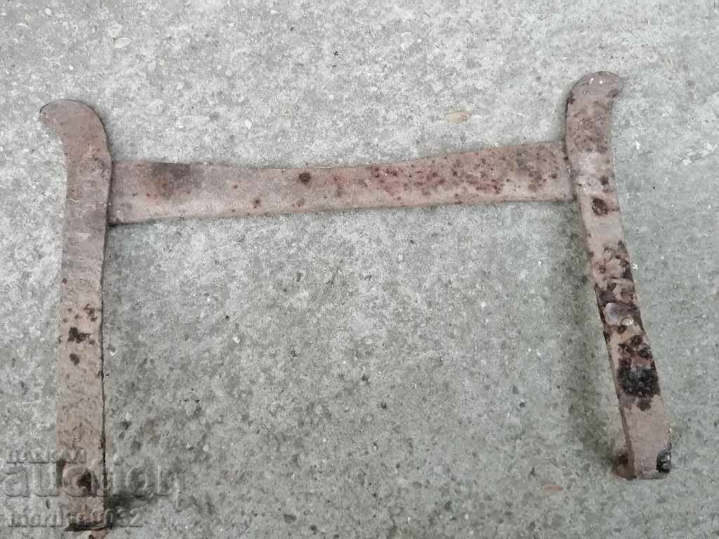 Hand-made scraper for shoes wrought iron tresses - 7 Hand-made scraper for shoes wrought iron tresses - 7