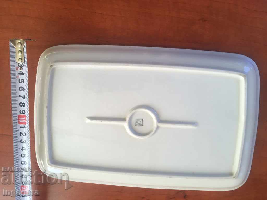 PLATE TRAY PLATE PORCELAINED BY SOTS MASSIVE with price 12.00 BGN | € 6.14 PLATE TRAY PLATE PORCELAINED BY SOTS MASSIVE with price 12.00 BGN | € 6.14
