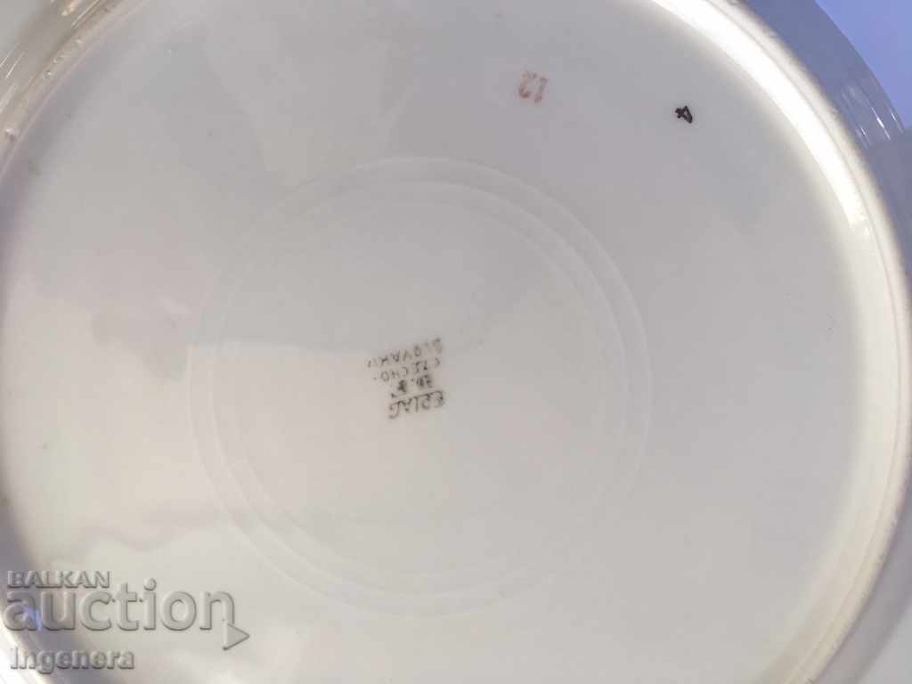 CINCULAR PORCELAIN CZECH REPUBLIC - 5 CINCULAR PORCELAIN CZECH REPUBLIC - 5