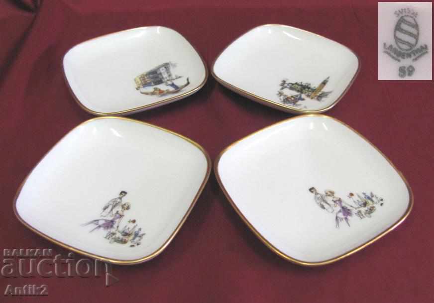 30 SUISSE Porcelain Plates Switzerland