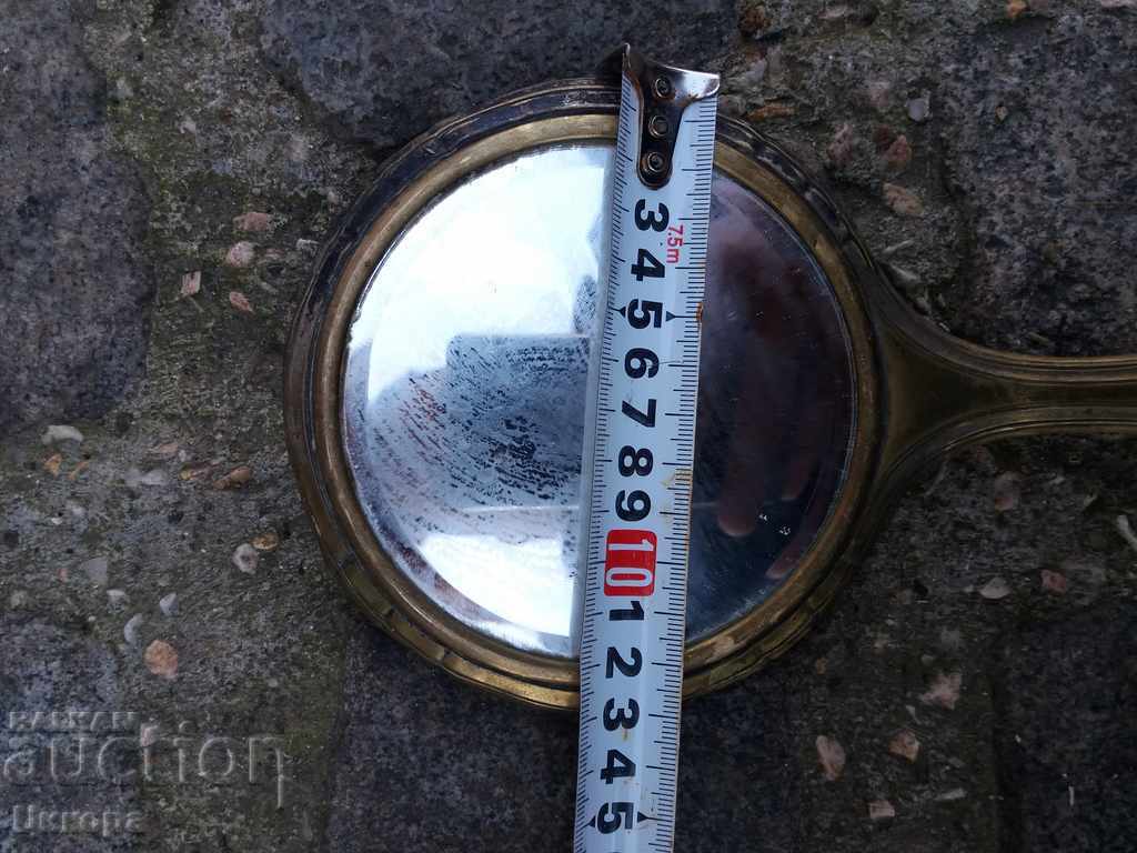 OLD BRONZE MIRROR - 6