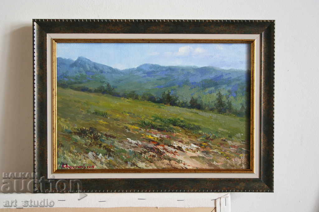 Triglav Peak - oil paints