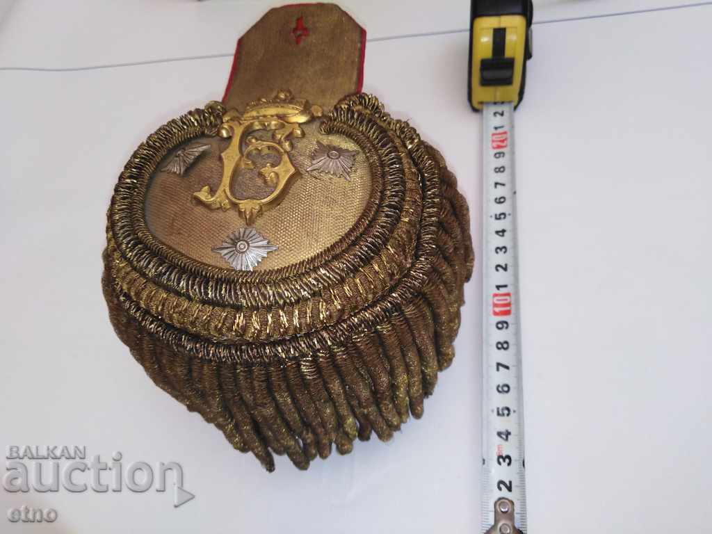 Auction  EMPIRE GENERAL EPOLET, UNIFORM, PAGONS, EPOLETS