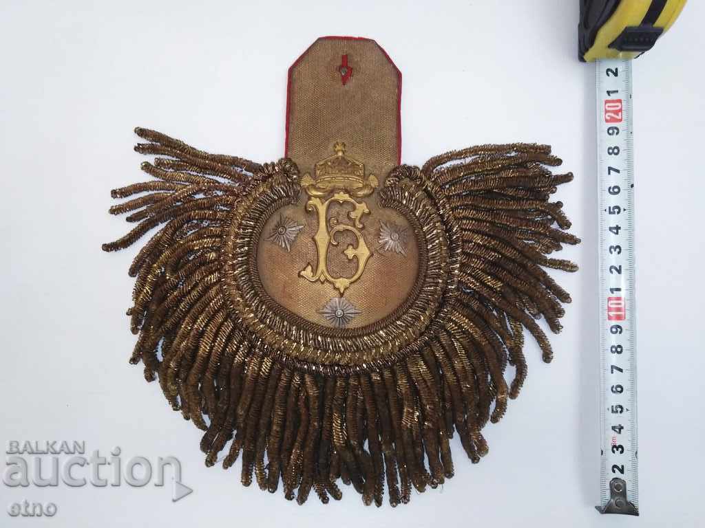 EMPIRE GENERAL EPOLET, UNIFORM, PAGONS, EPOLETS - 7