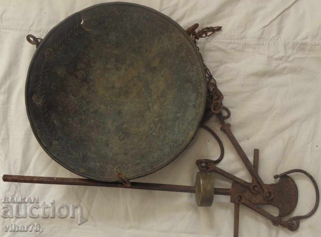 UN CANTAR VECHI CU MULTE MARCAJE SI TIMBILE - 5