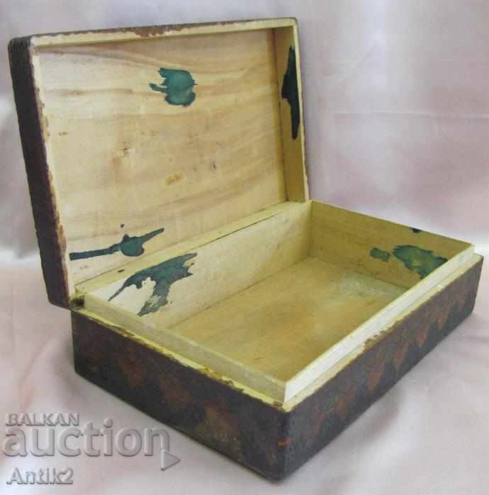 Delivery of Antique Wooden Box Delivery of Antique Wooden Box