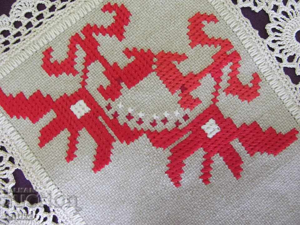 Old 2 Piece Carriages, Handmade Embroidered Tablecloths - 7 Old 2 Piece Carriages, Handmade Embroidered Tablecloths - 7