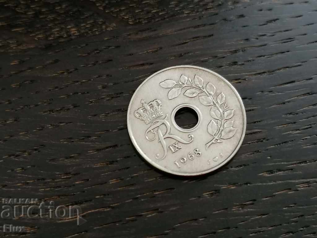 Coin - Δανία - 25 σ 1968 με τιμή 1.50 BGN | € 0.77 Coin - Δανία - 25 σ 1968 με τιμή 1.50 BGN | € 0.77