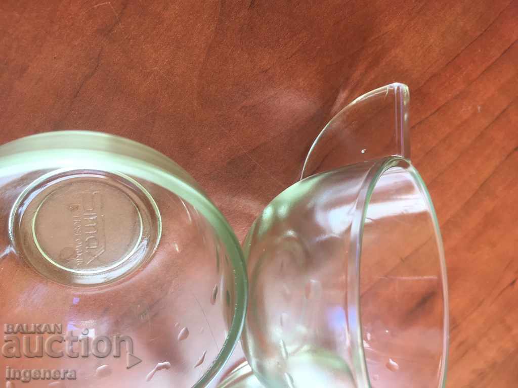 Licitație CEȘTI DE CAFEA STICLĂ-CEHOSLOVACIA-3 BUC