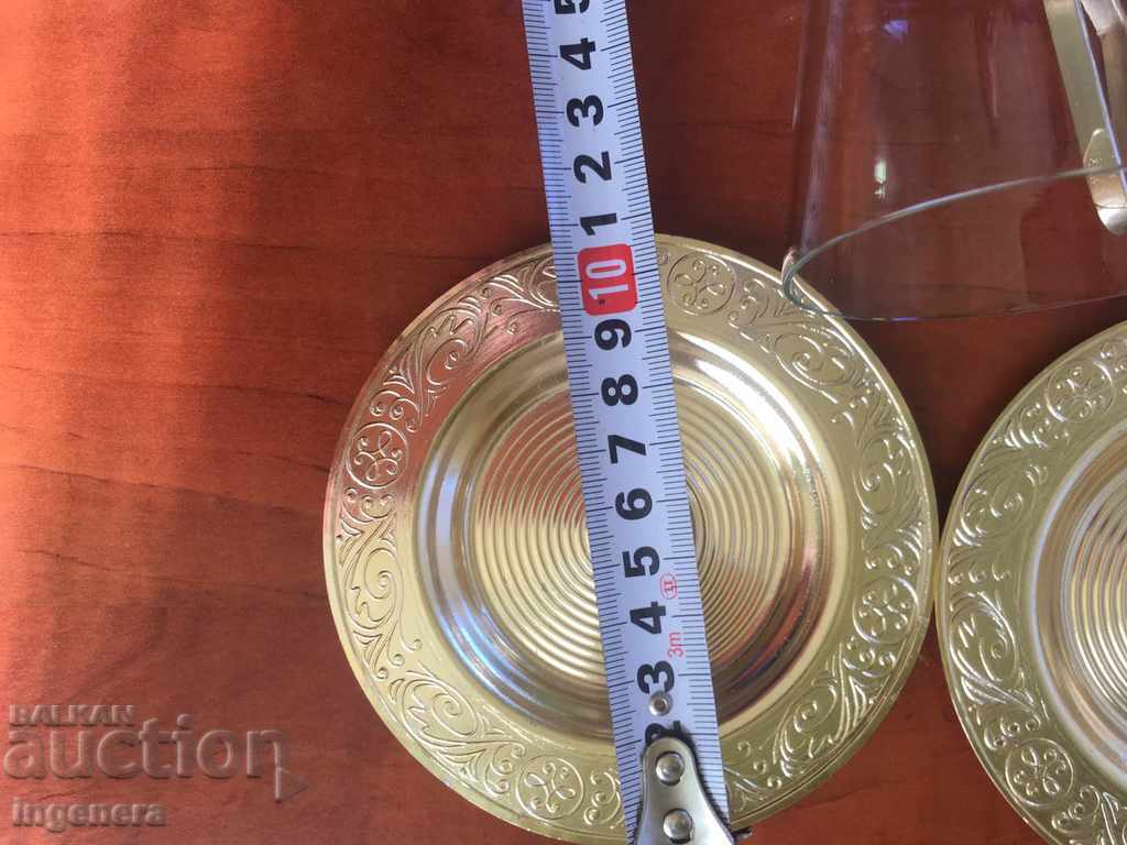 MUSHROOM MASK AND PLATE METAL - 4 pcs - 5 MUSHROOM MASK AND PLATE METAL - 4 pcs - 5