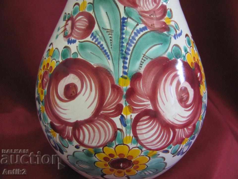 Old Majolica Vase Czechoslovakia - 7 Old Majolica Vase Czechoslovakia - 7