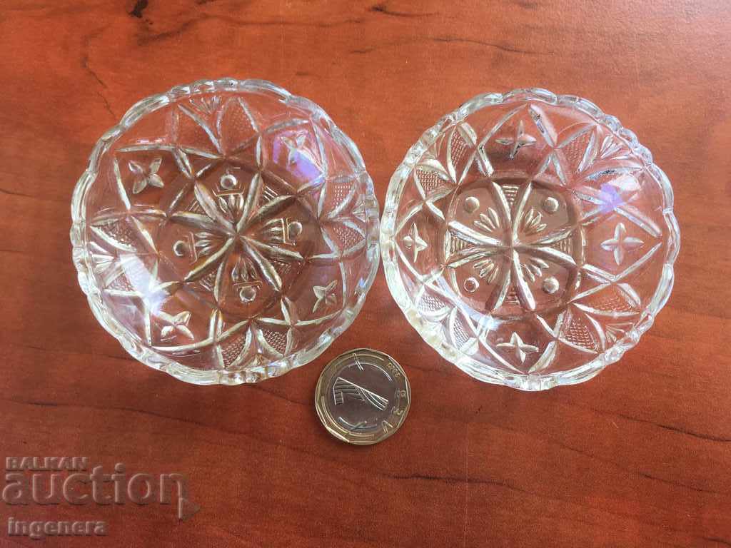 WHEAT PLATE GLASS FOR WHITE SWEET RELIEF - 2 pcs