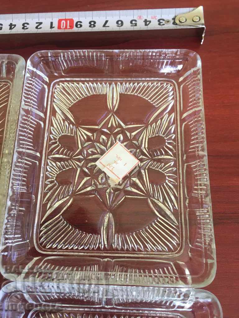 PLATE PLATE TRAY PLATE GLASS NEW RELEF-6 NO with price 22.00 BGN | € 11.25 PLATE PLATE TRAY PLATE GLASS NEW RELEF-6 NO with price 22.00 BGN | € 11.25