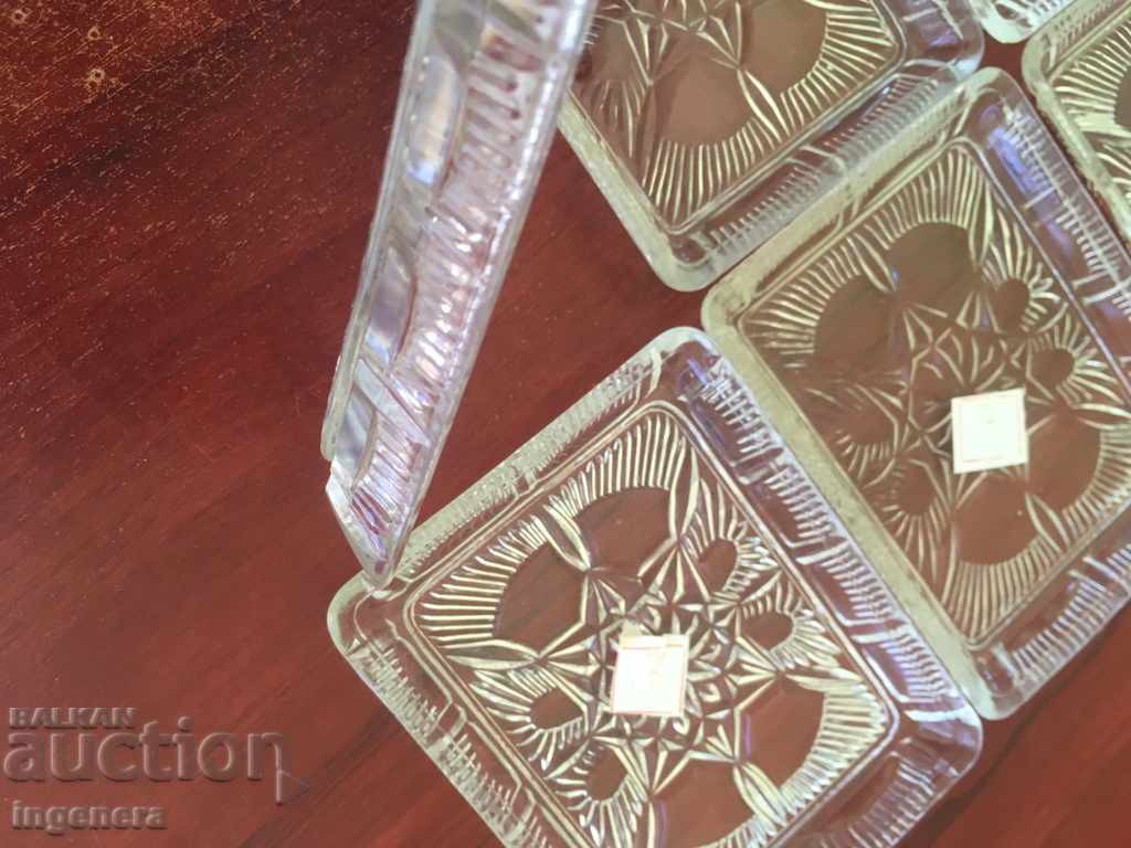 PLATE PLATE TRAY PLATE GLASS NEW RELEF-6 NO - 5 PLATE PLATE TRAY PLATE GLASS NEW RELEF-6 NO - 5