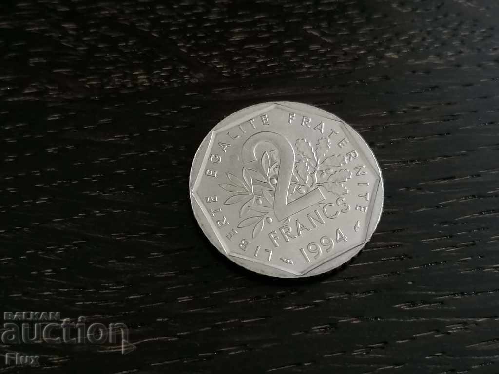 Coin - France - 2 francs | 1994