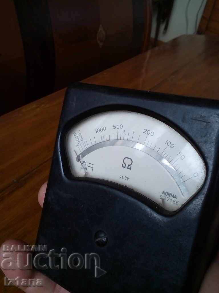 Auction Old Om meter Auction Old Om meter