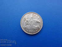 VI (30) Αυστραλία 6 Penny 1954