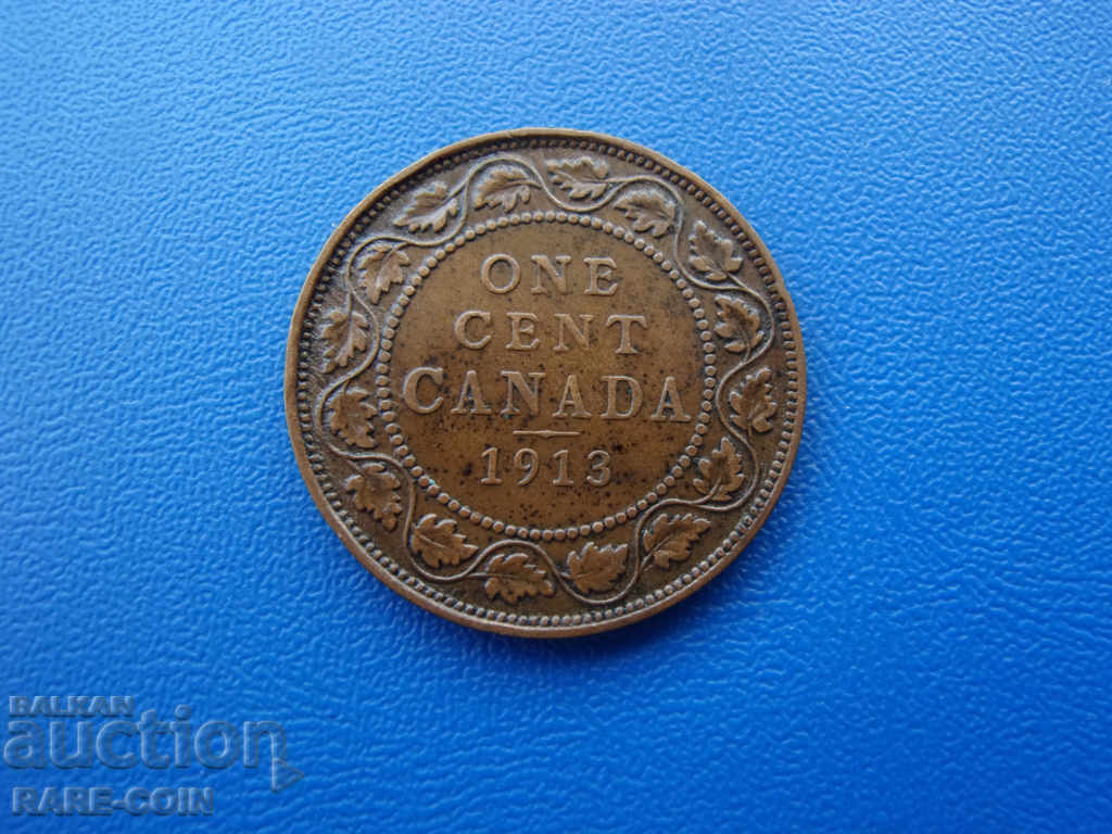 VI (48) Canada 1 Cent 1913