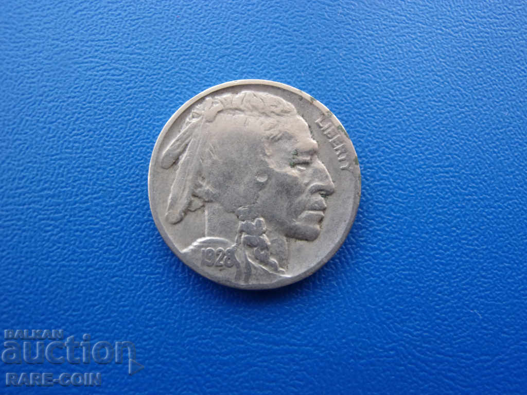 VI (51) US 5 Cent 1928 with price € 3.07 | 6.00 BGN VI (51) US 5 Cent 1928 with price € 3.07 | 6.00 BGN