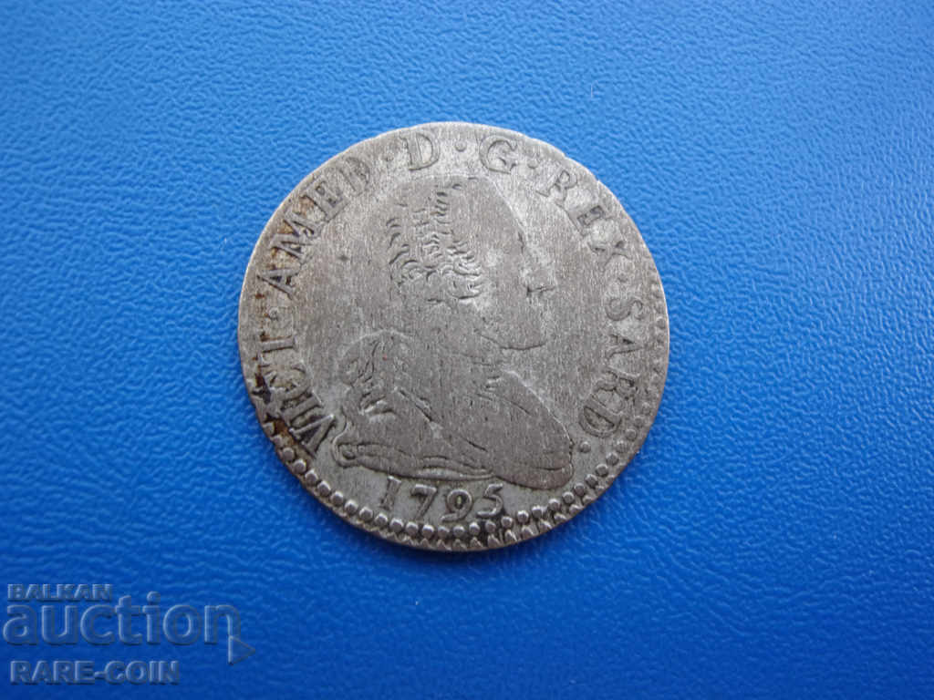 VI (60) Sardinia 20 Soldiers 1795 with price € 12.78 | 25.00 BGN VI (60) Sardinia 20 Soldiers 1795 with price € 12.78 | 25.00 BGN