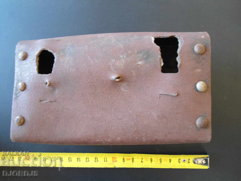 Δημοπρασία Παλιά τσάντα ποδηλάτου δέρματος