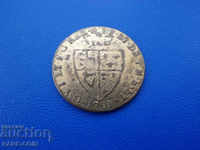 VI (100) England ½ Penny 1701 Gilding