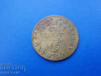 VI (101) England Oxford - London ½ Penny
