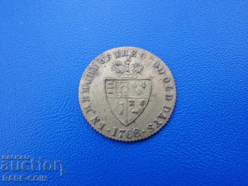 VI (102) Anglia 1 Farthing 1768