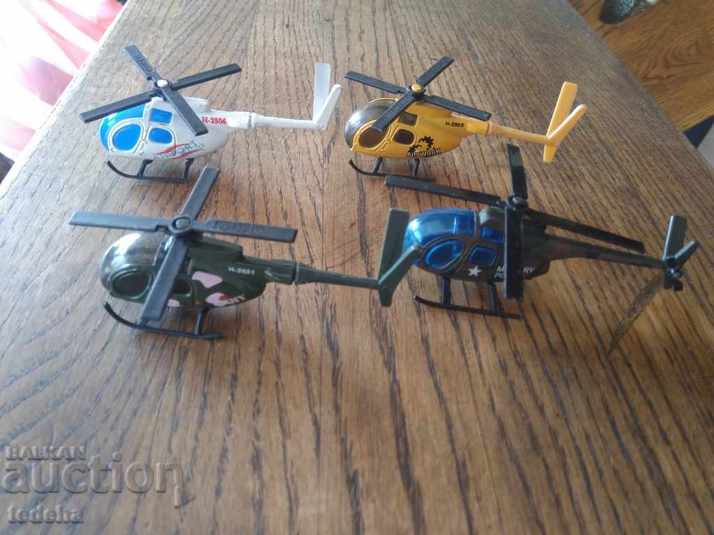 Auction LOTS METAL HELICOPTERS Auction LOTS METAL HELICOPTERS