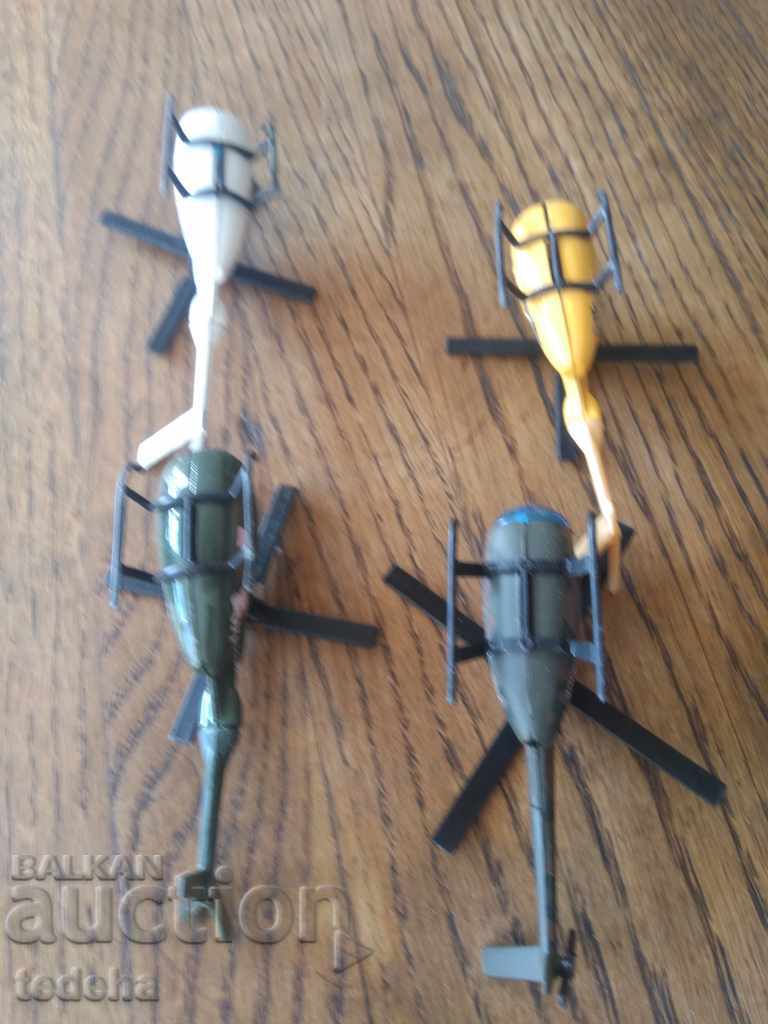 Delivery of LOTS METAL HELICOPTERS Delivery of LOTS METAL HELICOPTERS