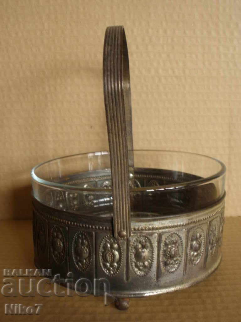 Auction  A beautiful old candy box.