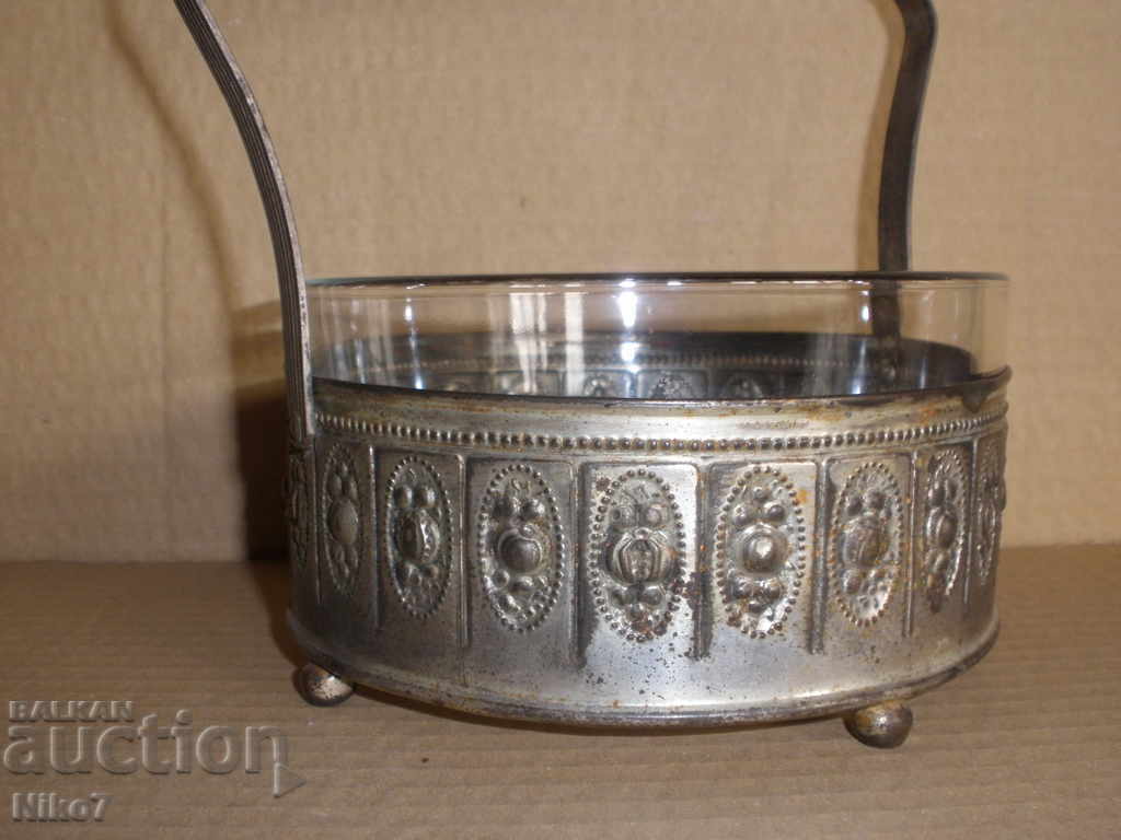 Delivery of A beautiful old candy box.