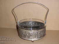 A beautiful old candy box.