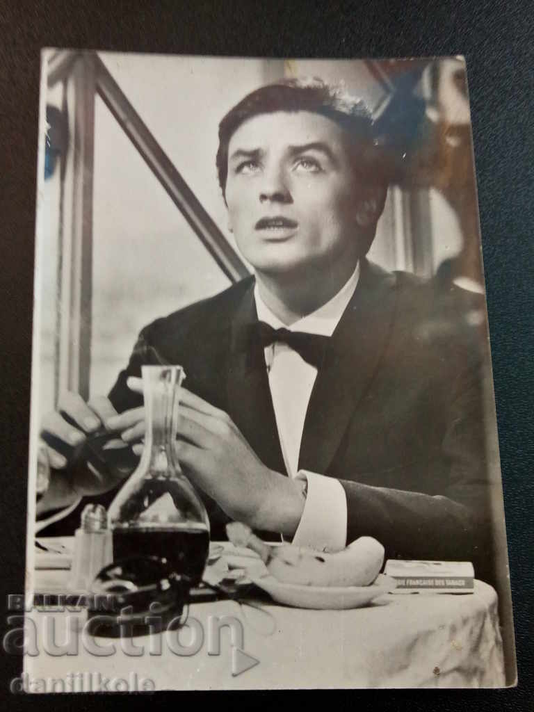 *$*Y*$* OLD PHOTO POSTCARD - ALAIN DELON *$*Y*$* with price € 1.90 | 3.72 BGN *$*Y*$* OLD PHOTO POSTCARD - ALAIN DELON *$*Y*$* with price € 1.90 | 3.72 BGN