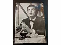 *$*Y*$* OLD PHOTO POSTCARD - ALAIN DELON *$*Y*$*