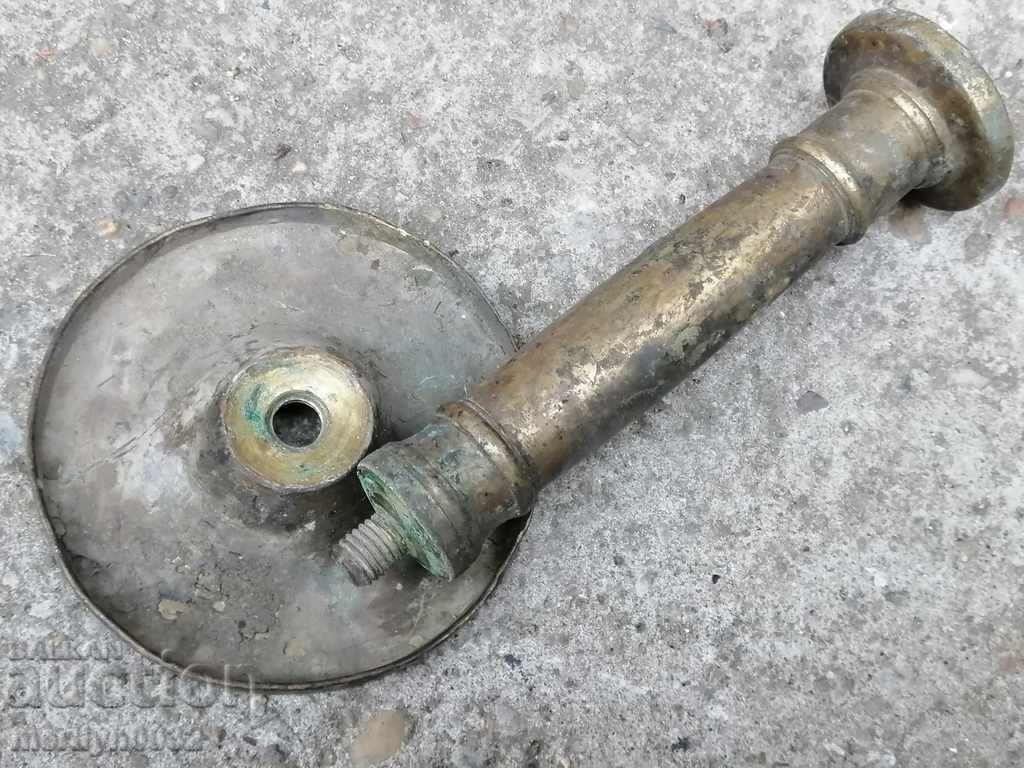 Renaissance bronze candlestick candle - 5 Renaissance bronze candlestick candle - 5