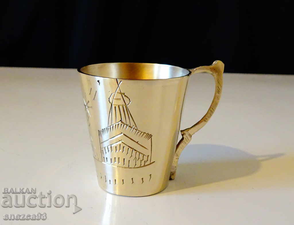 Auction Bronze Taj Mahal Cups, 6 pieces Auction Bronze Taj Mahal Cups, 6 pieces