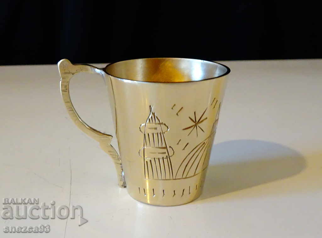 Bronze Taj Mahal Cups, 6 pieces - 6 Bronze Taj Mahal Cups, 6 pieces - 6