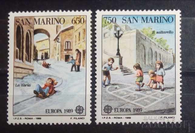San Marino 1989 Europa CEPT Copii MNH
