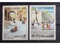Сан Марино 1989 Европа CEPT Деца MNH