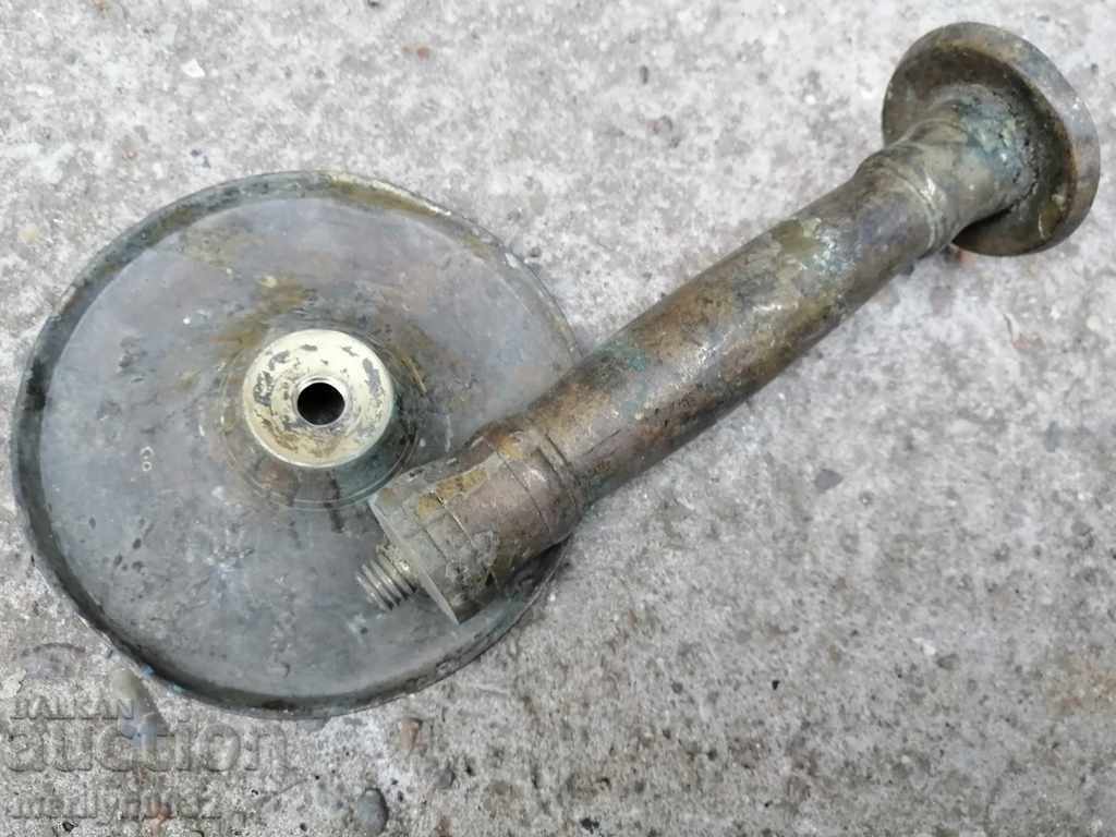 Renaissance bronze candlestick candle - 6