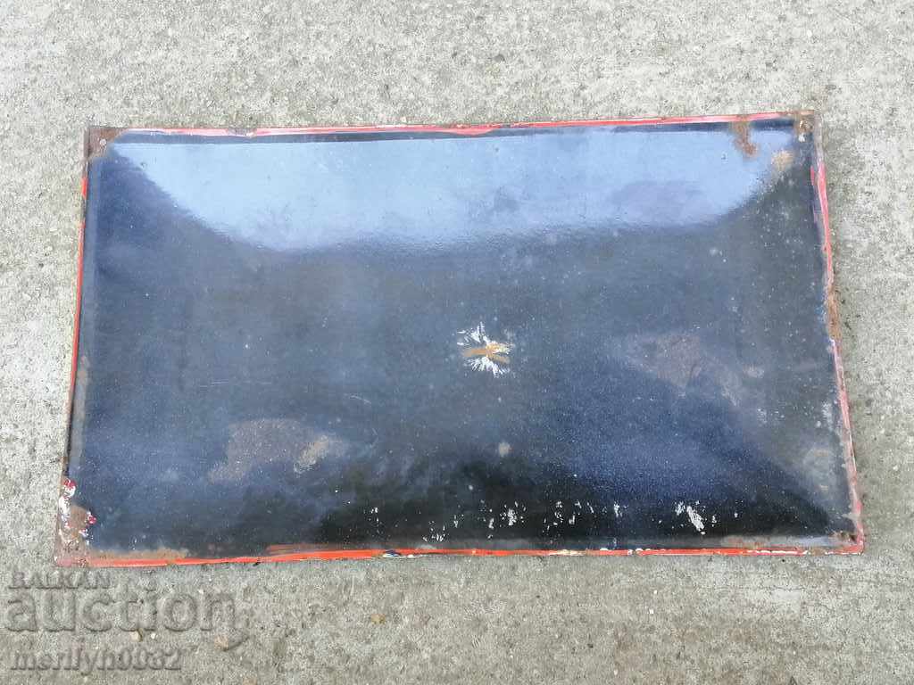 Auction Enamelled plaque, plaque Auction Enamelled plaque, plaque