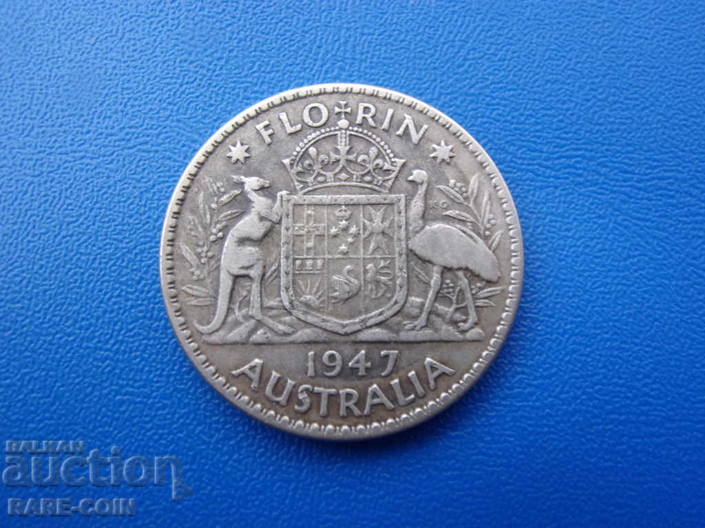 VII (20)  Австралия  1  Флорин  1947